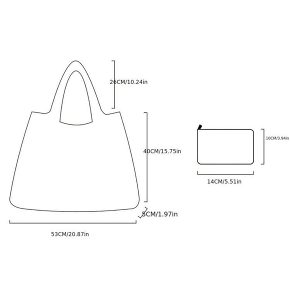 NEW FLORAL FOLDABLE SHOPPING BAG-LARGE PORTABLE - Picture 5 of 6